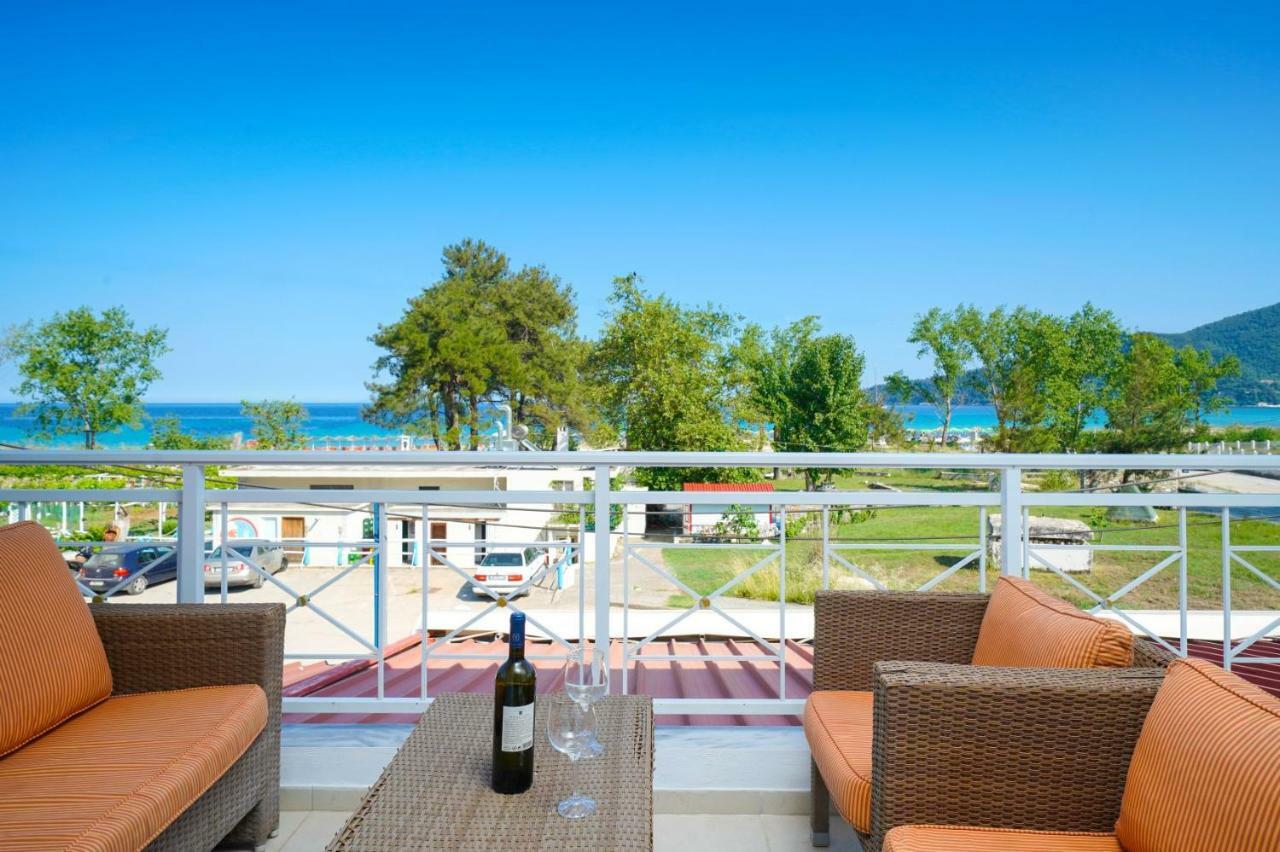 L&K Apartment Golden Beach Chrysi Ammoudia Exterior foto